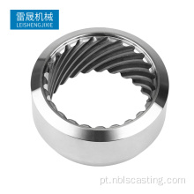 Flange de tubo de aço inoxidável de usinagem cnc personalizado de fábrica na China